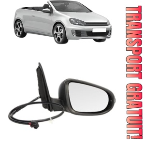 Oglinda Dreapta Volkswagen GOLF VI Convertible (517) din 2011 - 2016, Auto, Reglaj electric, Completa