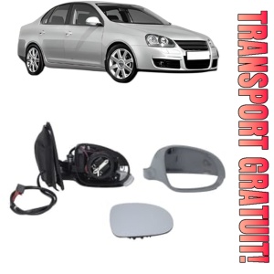 Oglinda Dreapta Volkswagen JETTA III (1K2) din 2004 - 2010, Auto, Reglaj electric, Completa
