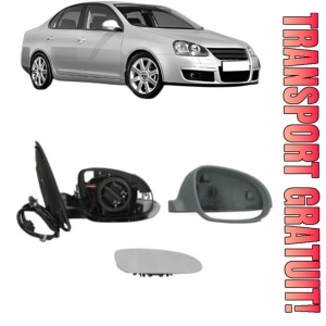 Oglinda Dreapta Volkswagen JETTA III (1K2) din 2004 - 2010, Auto, Reglaj electric, Completa