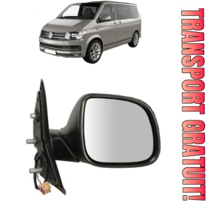 Oglinda Dreapta Volkswagen MULTIVAN T5 (7HM, 7HN, 7HF, 7EF, 7EM, 7EN) din 2003 - 2015, Auto, Reglaj electric, Completa