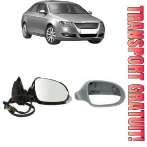 Oglinda Dreapta Volkswagen PASSAT B6 (3C2) din 2005 - 2010, Auto, Reglaj electric, Completa