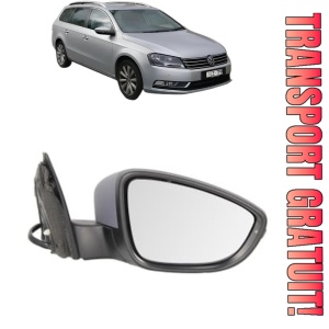 Oglinda Dreapta Volkswagen PASSAT B7 Estate Van (365) din 2011 - 2014, Auto, Reglaj electric, Completa