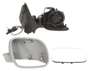 Oglinda Dreapta Volkswagen POLO III CLASSIC (6V2) din 1995 - 2002, Auto, Reglaj mecanic, Completa - Img 3