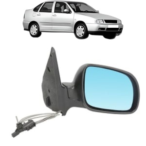 Oglinda Dreapta Volkswagen POLO III CLASSIC (6V2) din 1995 - 2002, Auto, Reglaj mecanic, Completa - Img 2