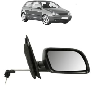 Oglinda Dreapta Volkswagen POLO IV (9N_, 9A_) din 2001 - 2009, Auto, Reglaj mecanic, Completa - Img 2