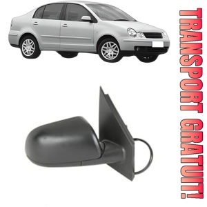 Oglinda Dreapta Volkswagen POLO IV Saloon (9A4, 9A2, 9N2, 9A6) din 2002 - 2012, Auto, Reglaj electric, Completa