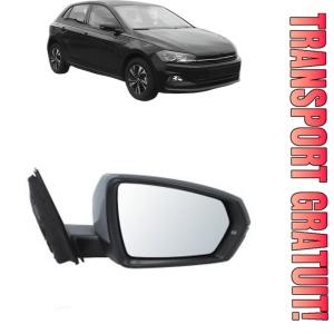 Oglinda Dreapta Volkswagen POLO VI (AW1, BZ1, AE1) din 2017 - 2021, Auto, Reglaj electric, Completa