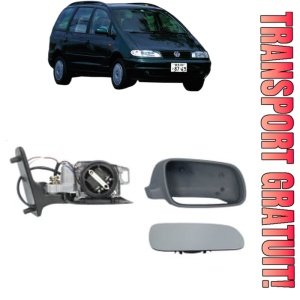 Oglinda Dreapta Volkswagen SHARAN Box Body/MPV (7M_) din 1996 - 2010, Auto, Reglaj electric, Completa