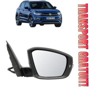 Oglinda Dreapta Volkswagen T-CROSS (C11, D31) din 2018 - 2020, Auto, Reglaj electric, Completa