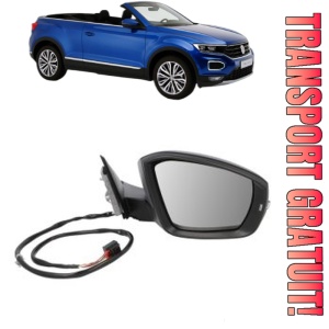 Oglinda Dreapta Volkswagen T-ROC Convertible (AC7, AC8) din 2019 - 2020, Auto, Reglaj electric, Completa