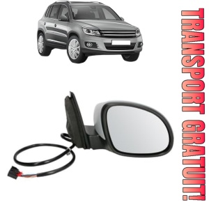 Oglinda Dreapta Volkswagen TIGUAN (5N_) din 2007 - 2018, Auto, Reglaj electric, Completa