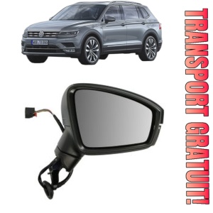 Oglinda Dreapta Volkswagen TIGUAN ALLSPACE (BW2, BJ2) din 2017 - 2021, Auto, Reglaj electric, Completa