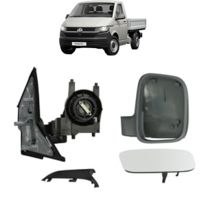 Oglinda Dreapta Volkswagen TRANSPORTER T5 Platform/Chassis (7JD, 7JE, 7JL, 7JY, 7JZ, 7F din 2003 - 2015, Auto, Reglaj manual, Completa - Img 2
