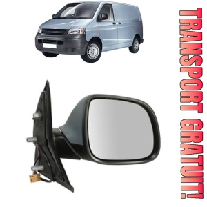 Oglinda Dreapta Volkswagen TRANSPORTER T5 Van (7HA, 7HH, 7EA, 7EH) din 2003 - 2015, Auto, Reglaj electric, Completa