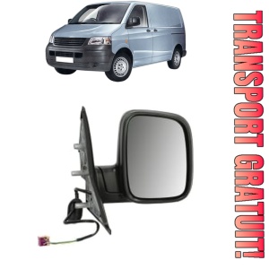 Oglinda Dreapta Volkswagen TRANSPORTER T5 Van (7HA, 7HH, 7EA, 7EH) din 2003 - 2015, Auto, Reglaj electric, Completa