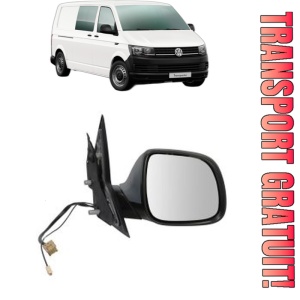 Oglinda Dreapta Volkswagen TRANSPORTER T6 / CARAVELLE T6 Bus (SGB, SGJ, SHB, SHJ) din 2015 - 2024, Auto, Reglaj electric, Completa