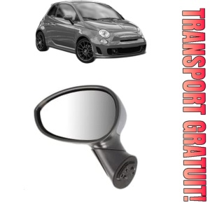 Oglinda Stanga ABARTH 500 / 595 / 695 din 2008 - 2016, Auto, Reglaj electric, Completa