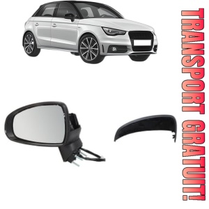 Oglinda Stanga AUDI A1 Sportback (8XA, 8XF) din 2011 - 2018, Auto, Reglaj electric, Completa