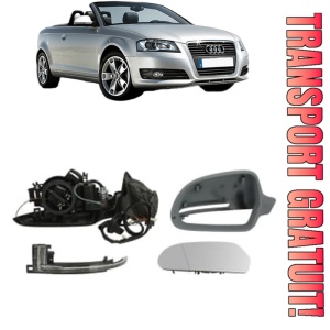 Oglinda Stanga AUDI A3 Convertible (8P7) din 2008 - 2013, Auto, Reglaj electric, Completa