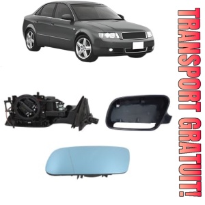 Oglinda Stanga AUDI A4 B6 (8E2) din 2000 - 2004, Auto, Reglaj electric, Completa