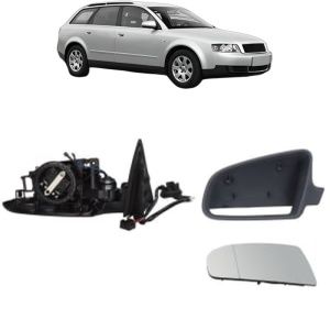 Oglinda Stanga AUDI A4 B6 Avant (8E5) din 2001 - 2004, Auto, Reglaj electric, Completa - Img 2