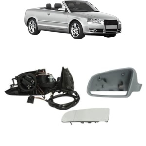 Oglinda Stanga AUDI A4 B6 Convertible (8H7) din 2002 - 2005, Auto, Reglaj electric, Completa - Img 2