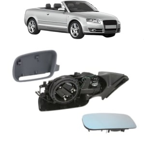 Oglinda Stanga AUDI A4 B6 Convertible (8H7) din 2002 - 2005, Auto, Reglaj electric, Completa - Img 2