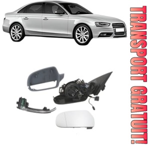 Oglinda Stanga AUDI A4 B8 (8K2) din 2007 - 2015, Auto, Reglaj electric, Completa