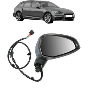 Oglinda Stanga AUDI A4 B9 Avant (8W5, 8WD) din 2015 - 2024, Auto, Reglaj electric, Completa - Img 2