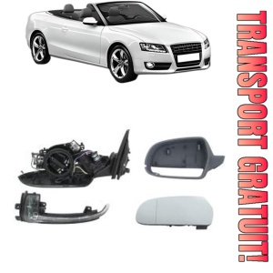 Oglinda Stanga AUDI A5 Convertible (8F7) din 2009 - 2017, Auto, Reglaj electric, Completa