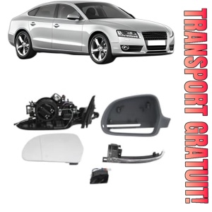 Oglinda Stanga AUDI A5 Sportback (8TA) din 2009 - 2017, Auto, Reglaj electric, Completa
