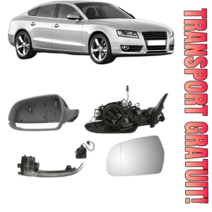 Oglinda Stanga AUDI A5 Sportback (8TA) din 2009 - 2017, Auto, Reglaj electric, Completa