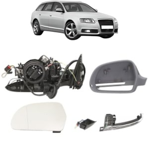 Oglinda Stanga AUDI A6 Allroad C6 (4FH) din 2006 - 2011, Auto, Reglaj electric, Completa - Img 2