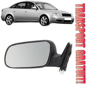 Oglinda Stanga AUDI A6 C5 (4B2, 4B4) din 1997 - 2005, Auto, Reglaj electric, Completa
