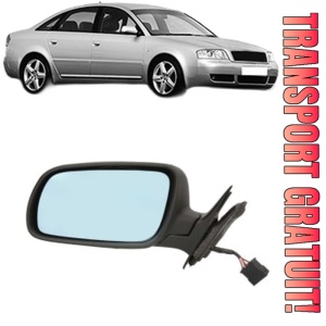 Oglinda Stanga AUDI A6 C5 (4B2, 4B4) din 1997 - 2005, Auto, Reglaj electric, Completa