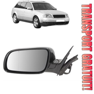 Oglinda Stanga AUDI A6 C5 Avant (4B5, 4B6) din 1997 - 2005, Auto, Reglaj electric, Completa