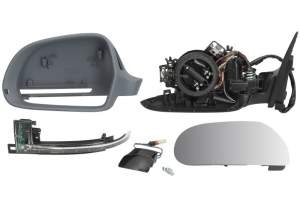 Oglinda Stanga AUDI A6 C6 (4F2) din 2004 - 2011, Auto, Reglaj electric, Completa - Img 3