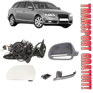 Oglinda Stanga AUDI A6 C6 Avant (4F5) din 2004 - 2011, Auto, Reglaj electric, Completa