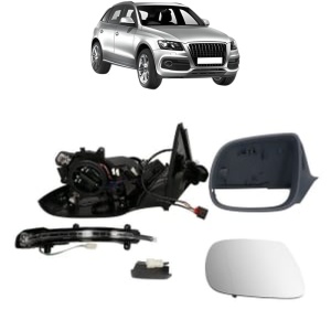 Oglinda Stanga AUDI Q5 (8RB) din 2008 - 2017, Auto, Reglaj electric, Completa - Img 2
