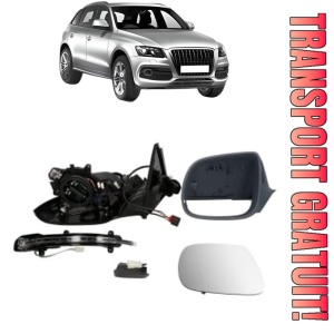 Oglinda Stanga AUDI Q5 (8RB) din 2008 - 2017, Auto, Reglaj electric, Completa