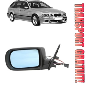 Oglinda Stanga BMW Seria 5 Touring (E39) din 1996 - 2004, Auto, Reglaj electric, Completa