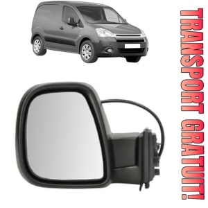 Oglinda Stanga CITROEN BERLINGO Box Body/MPV (B9) din 2008 - 2021, Auto, Reglaj electric, Completa