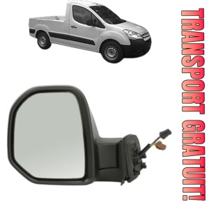 Oglinda Stanga CITROEN BERLINGO Platform/Chassis (B9) din 2008 - 2021, Auto, Reglaj electric, Completa