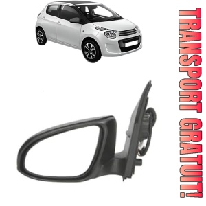 Oglinda Stanga CITROEN C1 II (PA_, PS_) din 2014 - 2021, Auto, Reglaj electric, Completa