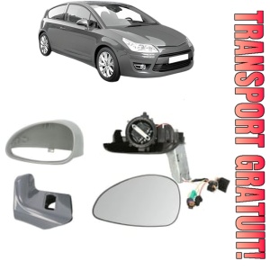 Oglinda Stanga CITROEN C4 Coupe (LA_) din 2004 - 2011, Auto, Reglaj electric, Completa