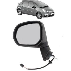 Oglinda Stanga CITROEN C4 PICASSO I MPV (UD_) din 2006 - 2013, Auto, Reglaj electric, Completa - Img 2