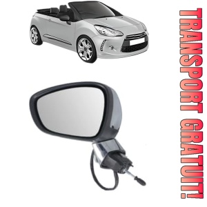 Oglinda Stanga CITROEN DS3 Convertible din 2013 - 2015, Auto, Reglaj electric, Completa