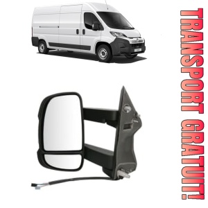Oglinda Stanga CITROEN JUMPER III Bus din 2006 - 2023, Auto, Reglaj electric, Completa