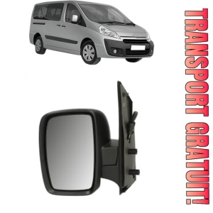 Oglinda Stanga CITROEN JUMPY II (VF7) din 2007 - 2016, Auto, Reglaj mecanic, Completa