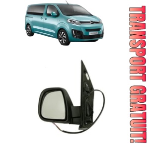 Oglinda Stanga CITROEN SPACETOURER Bus (V_) din 2016 - 2025, Auto, Reglaj electric, Completa